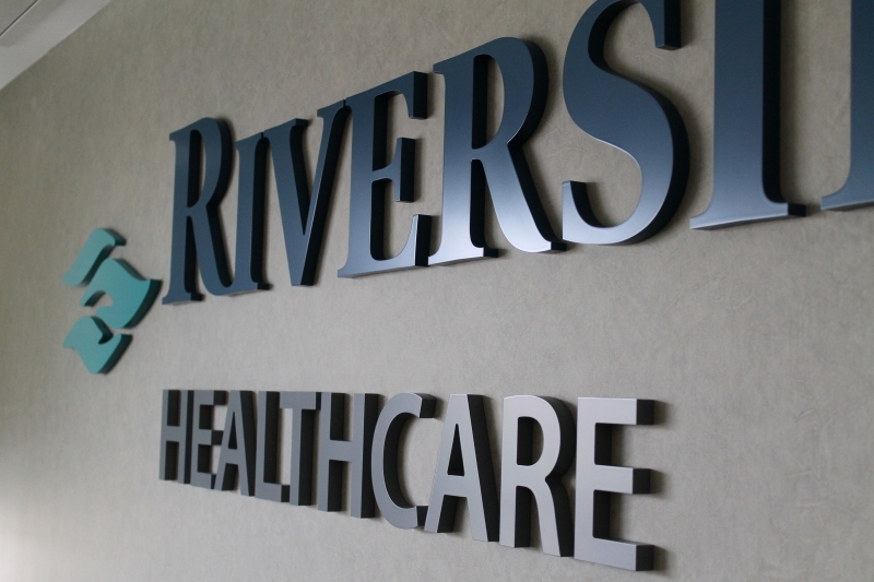 Riverside Healthcare Custom Signage