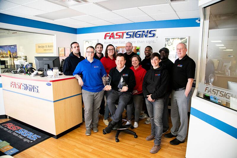 fastsigns downtown baltimore team image