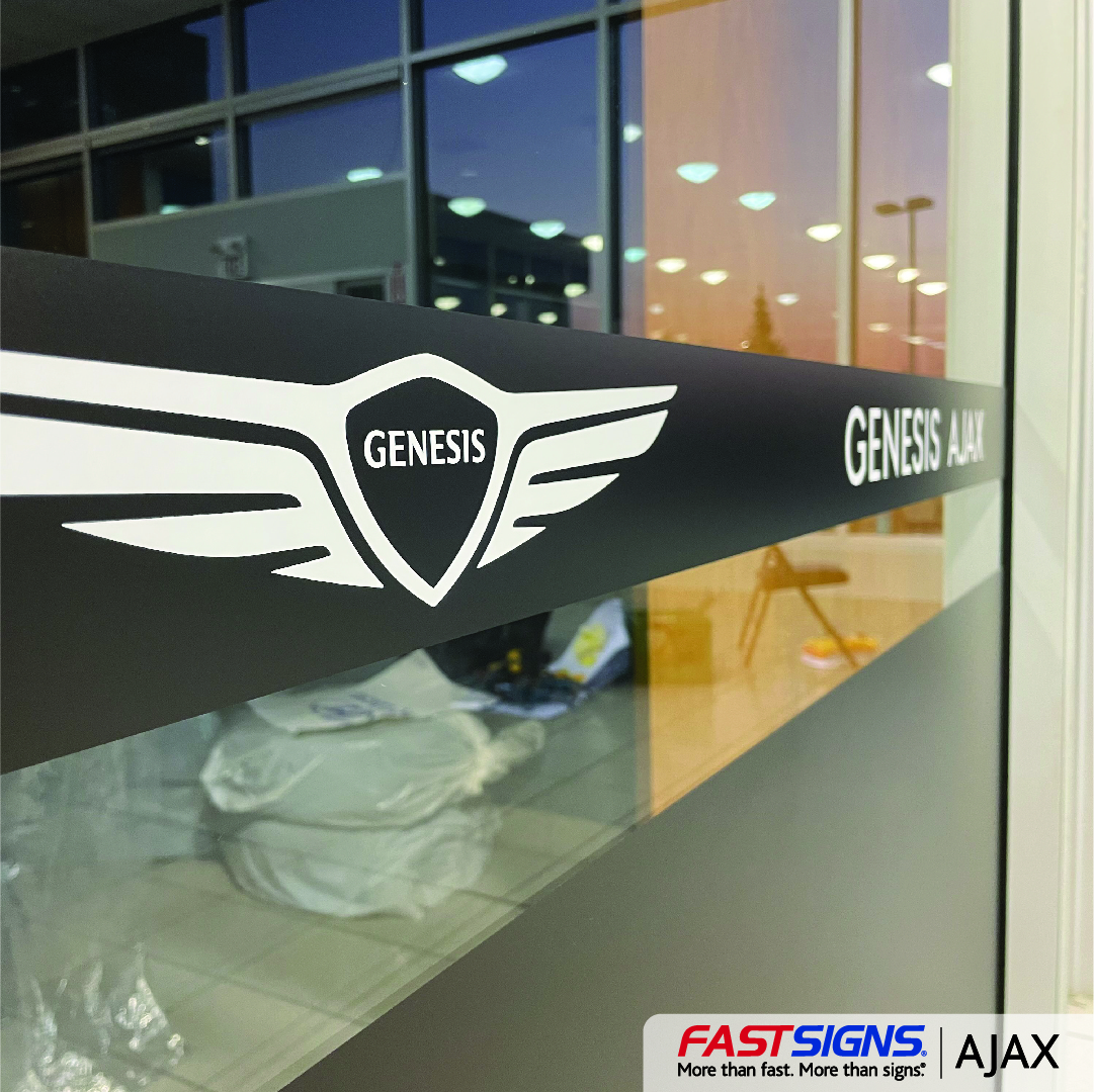 Durham Ajax/Whitby, ON Window Graphics FASTSIGNS® of Durham Ajax