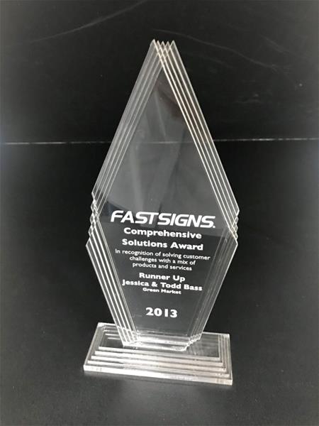 Fastsigns Comprehensive Solutions Award