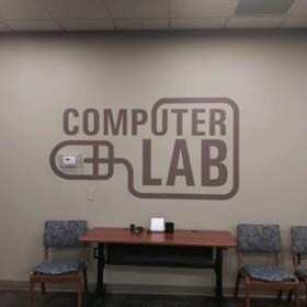 signs for computer labs