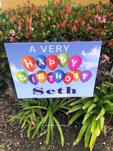 yard signs for birthdays