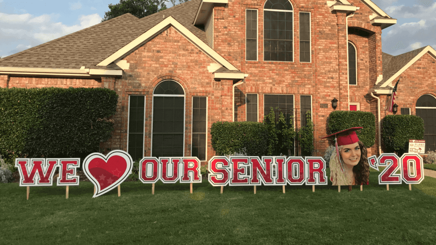 yard signs for graduations