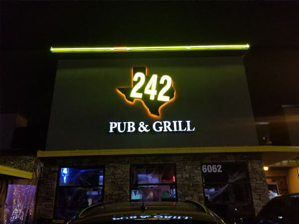 242 Pub and Grill’s new branding