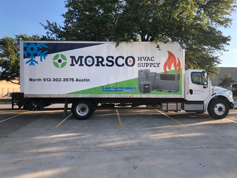 Morsco Truck Wrap