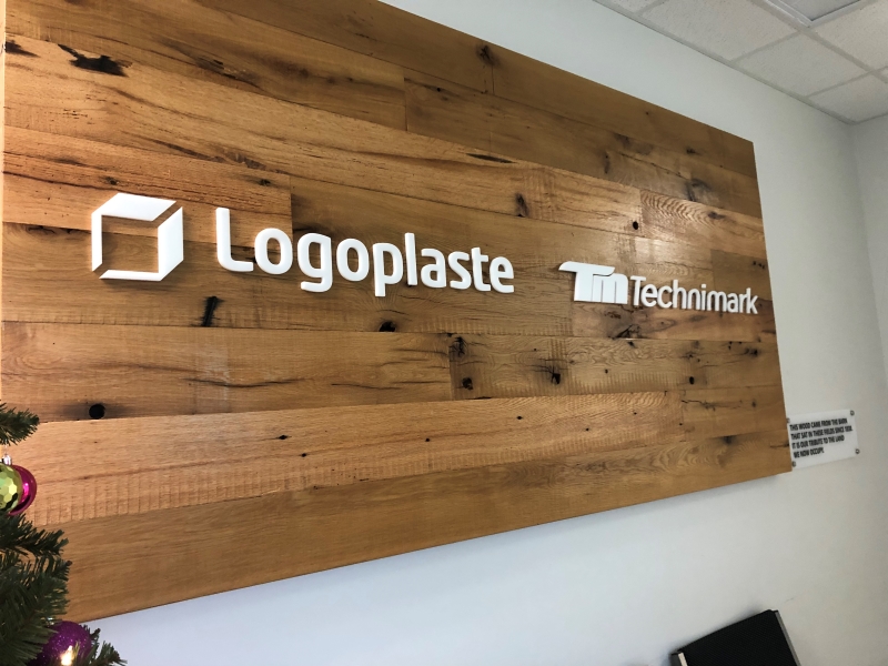 Logoplaste Custom Signage