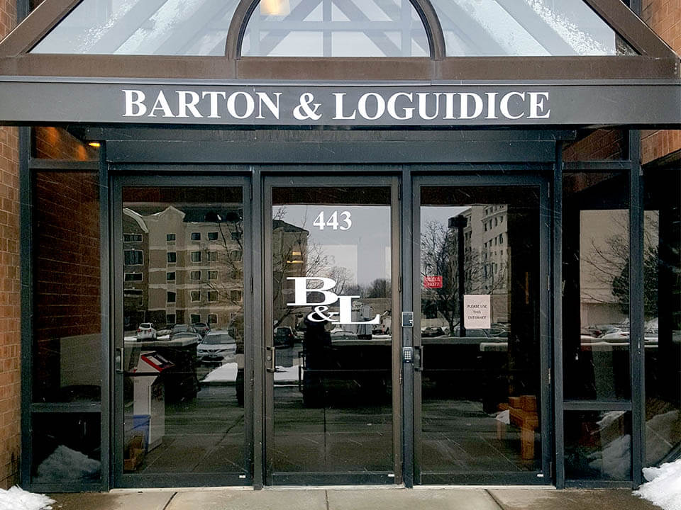 Barton & Loguidice site signs