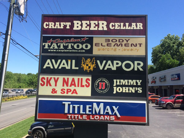 Craft Beer Cellar signage