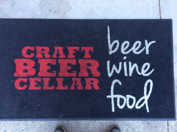 Craft Beer Cellar door mat
