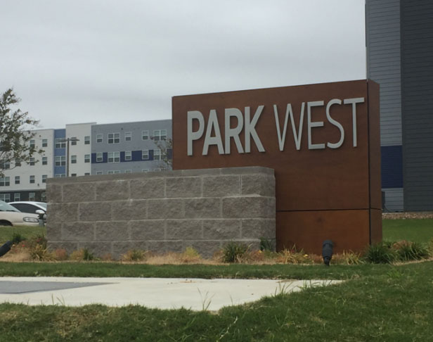 Park West Sign