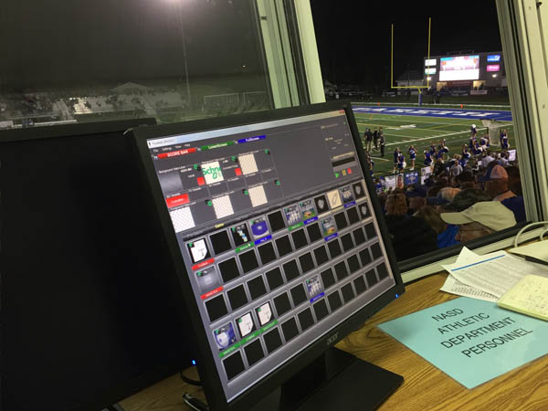 Nazareth Area School District’s football stadium