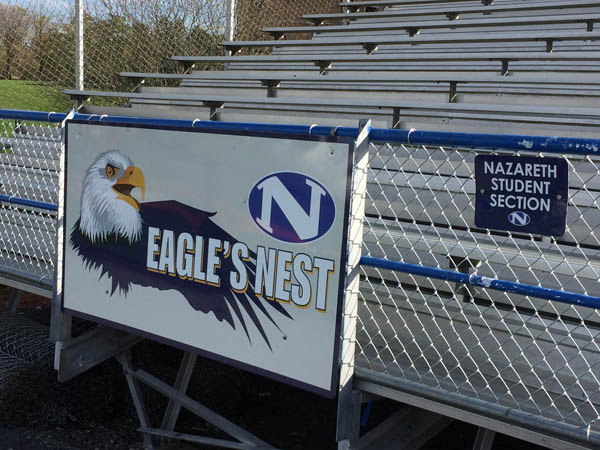 Nazareth Area School District’s new stadium signs and graphics