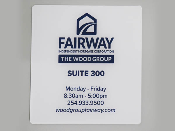 Fairway Independent Sign