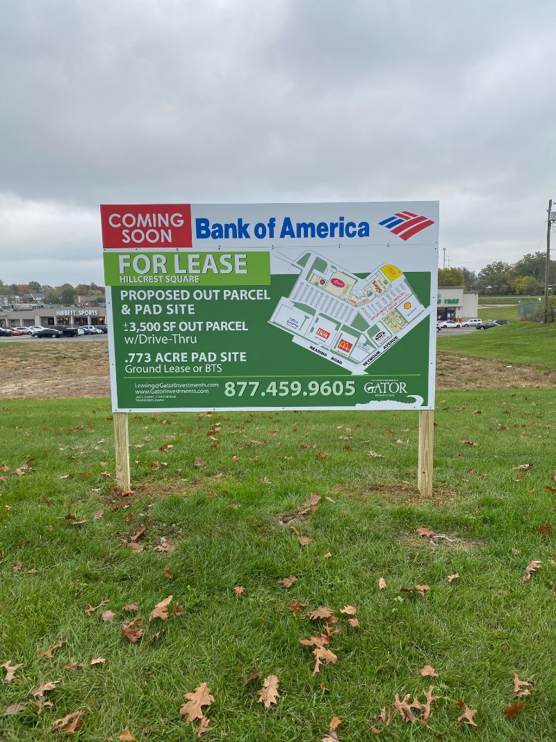 Cincinnati, OH Highland Ave. Site Signs FASTSIGNS® of Cincinnati