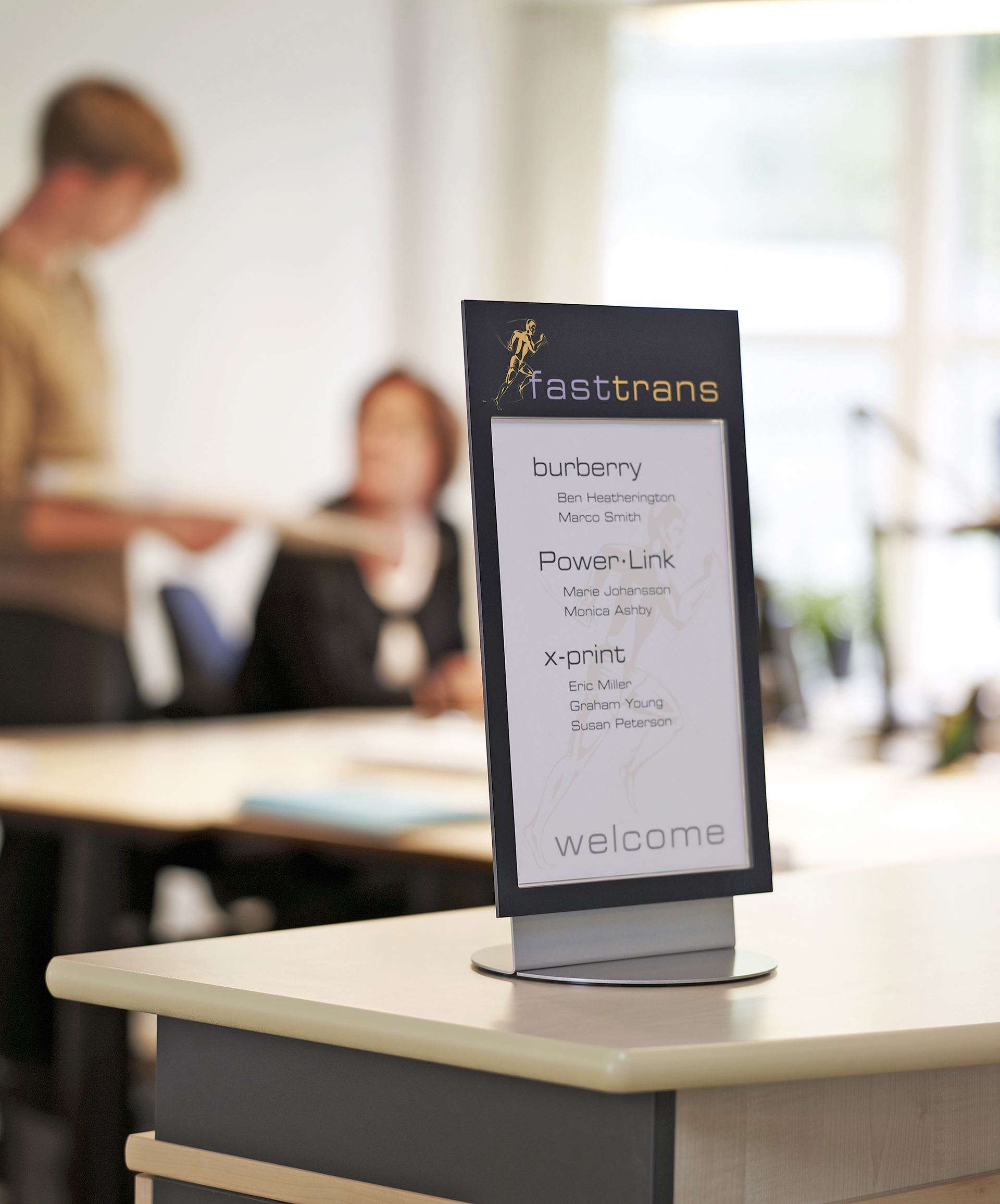 Table Signs Table Top Signs & Displays FASTSIGNS®