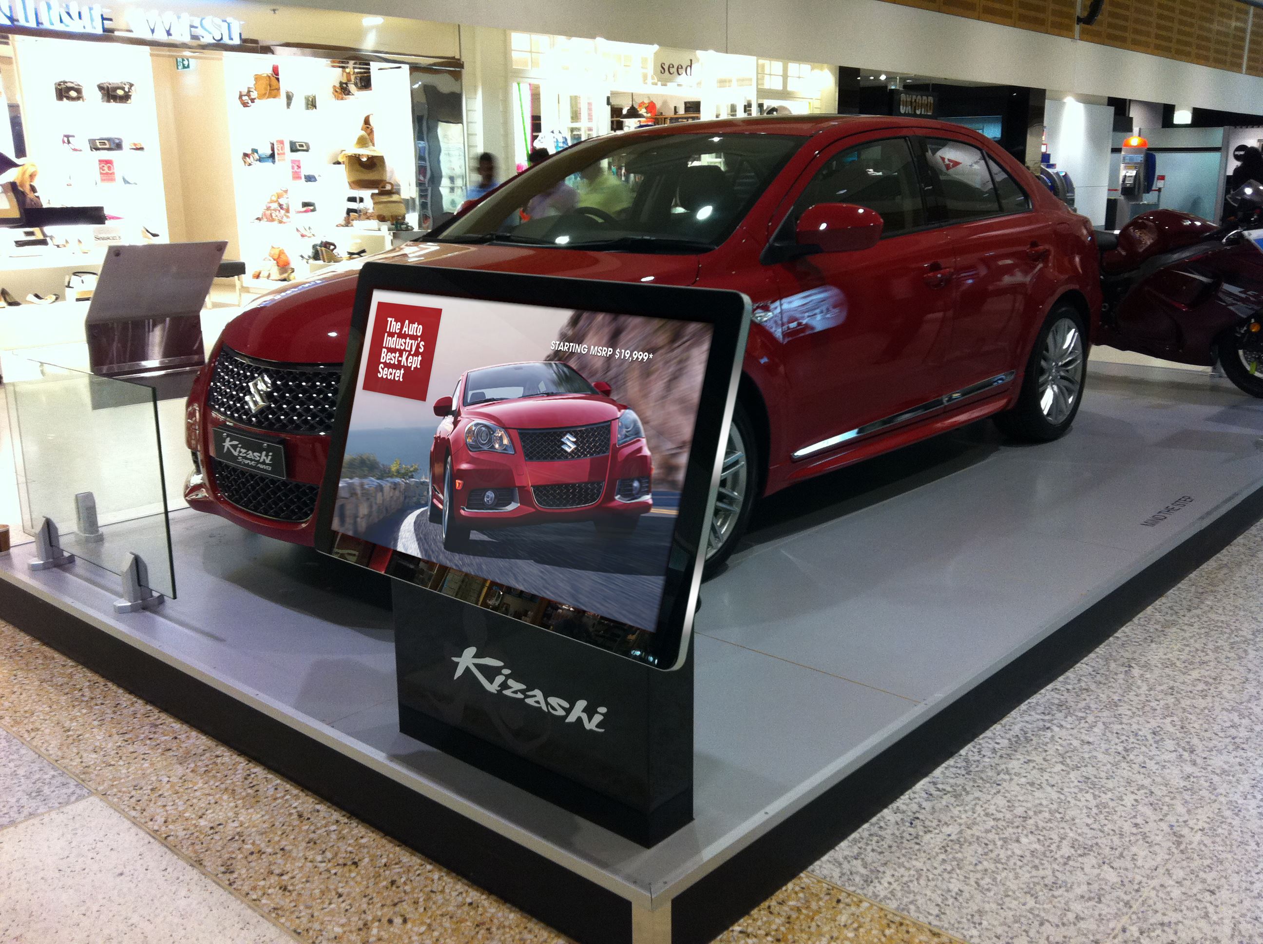 digital-kiosk-red-car-auto-dealership