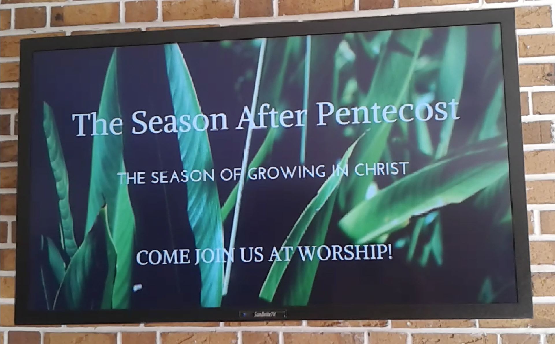 Church Digital Poster