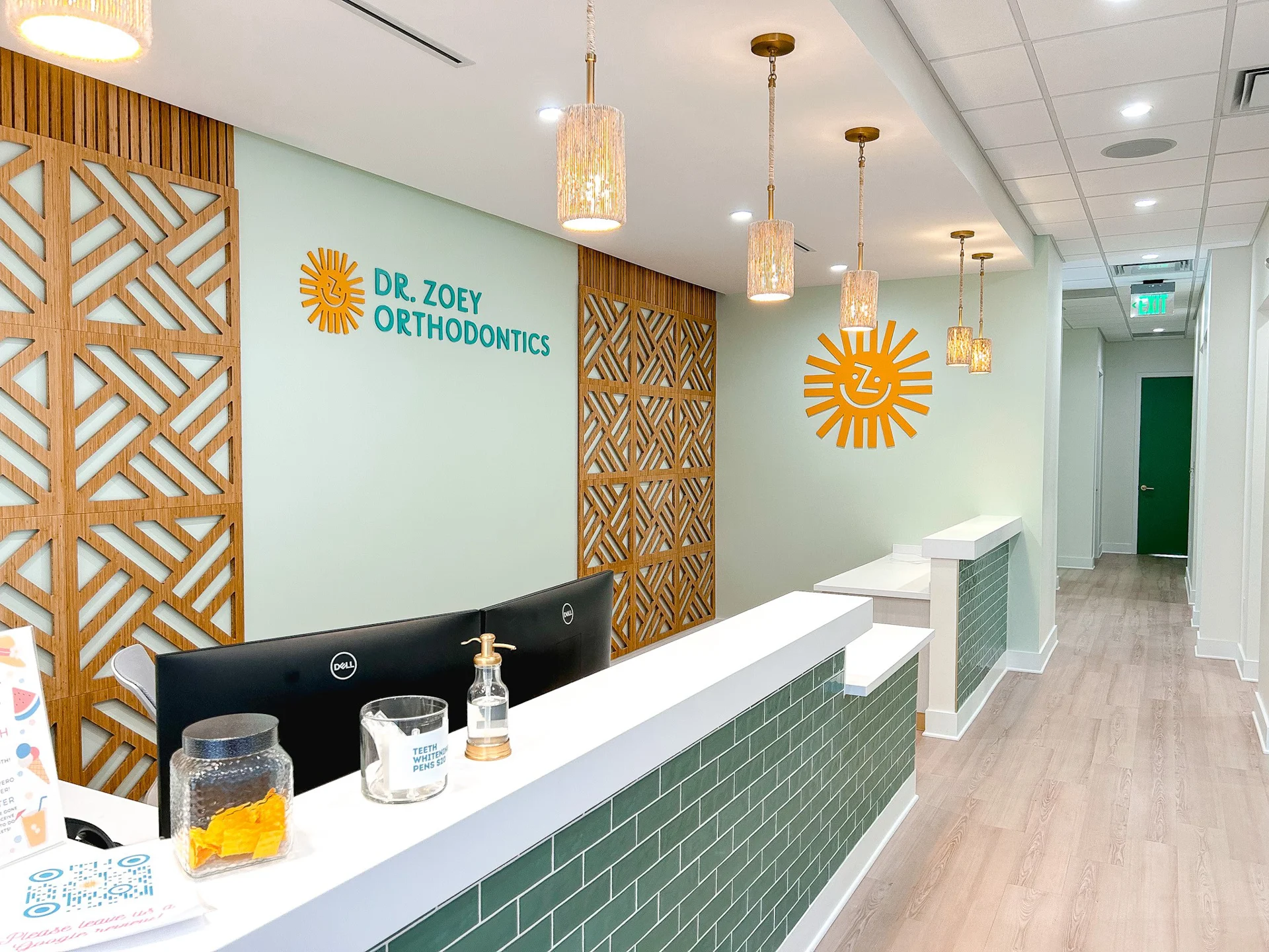signage in a healthcare facility