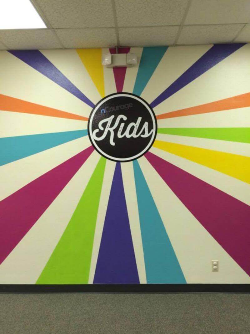 FASTSIGNS Oxnard colorful custom wall graphic