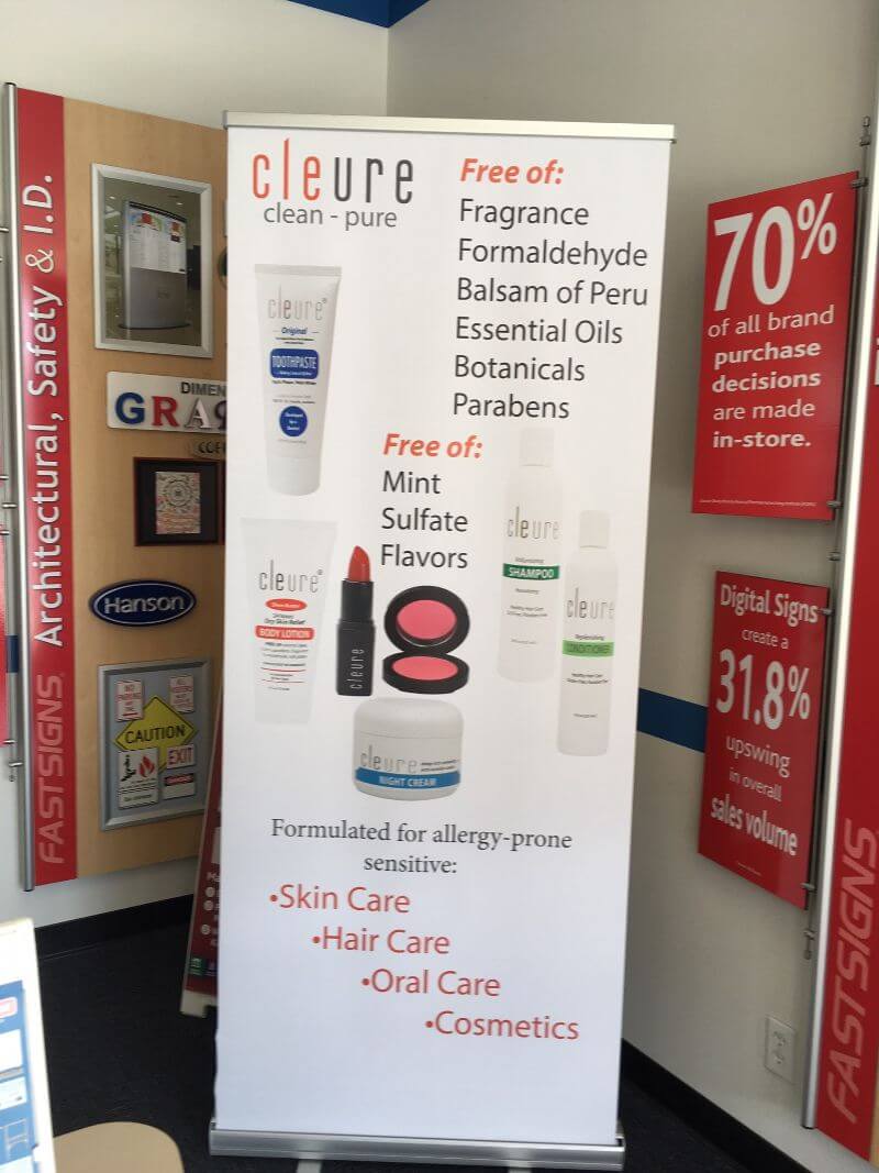 FASTSIGNS Oxnard Banner Stand Cleure