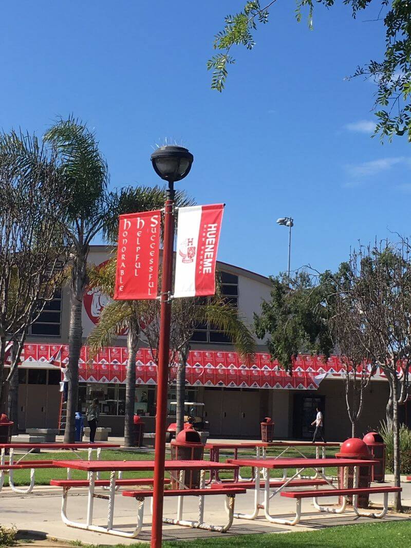 FASTSIGNS_Oxnard_Pole_Banners_Hueneme_High_School
