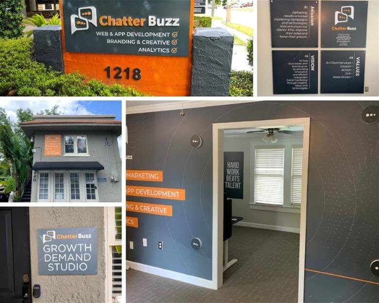 Orlando-based Chatter Buzz Media Receives Office Makeover