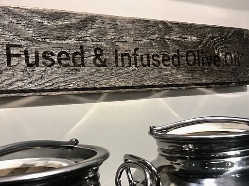 engraved rustic signage