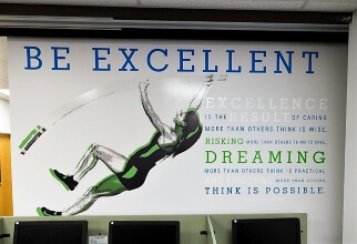 custom banner with inspirational quotes