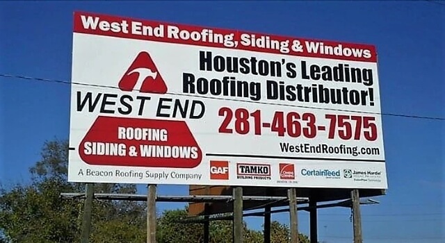 a busy billboard