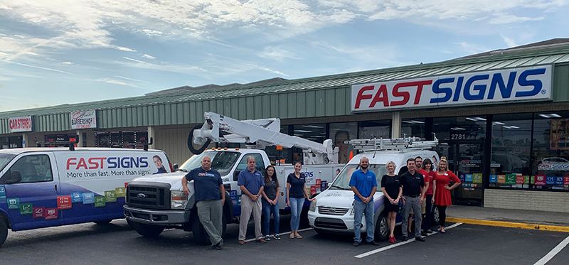Fast Sign Services Local FASTSIGNS of Clearwater Received Electrical Sign Specialty License
