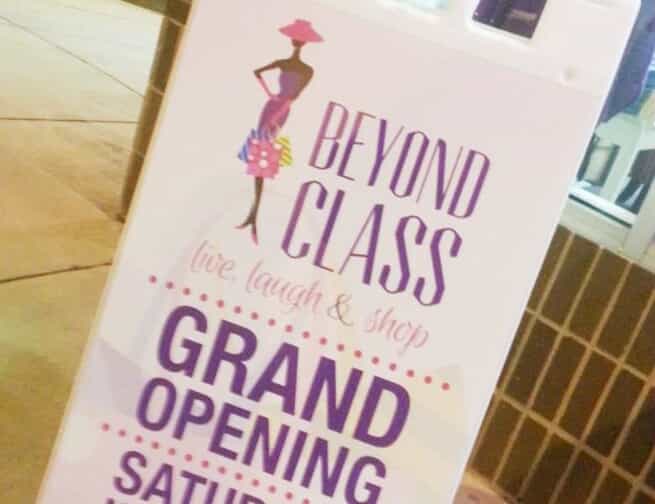 an a frame indicates a grand opening