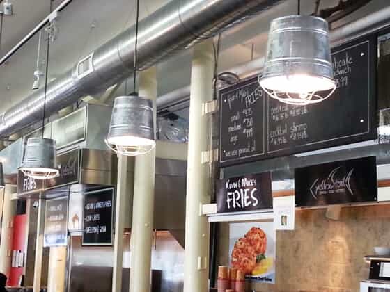 Downtown Annapolis' Market House features custom signage