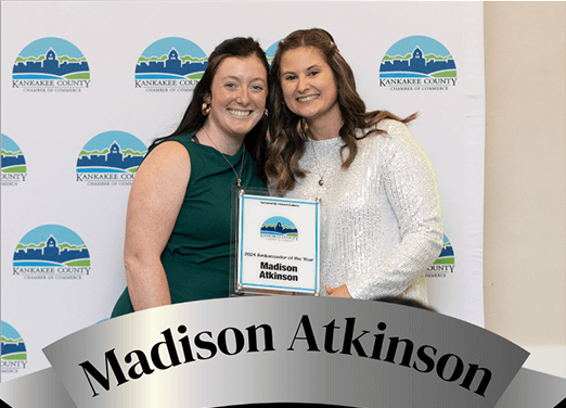 Madison Atkinson Wins Ambassador of the Year Award by Kankakee Chamber ...